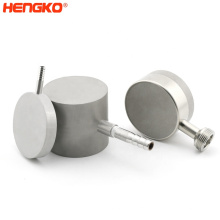 HENGKO high quality stainless steel oxygen 5 micron diffusion stone with 1/2" NPT threads for gas generation